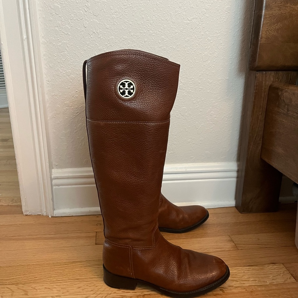 Tory Burch Riding Boots, Size 7